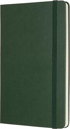 Carnet - Moleskine Large Plain - Myrtle Green