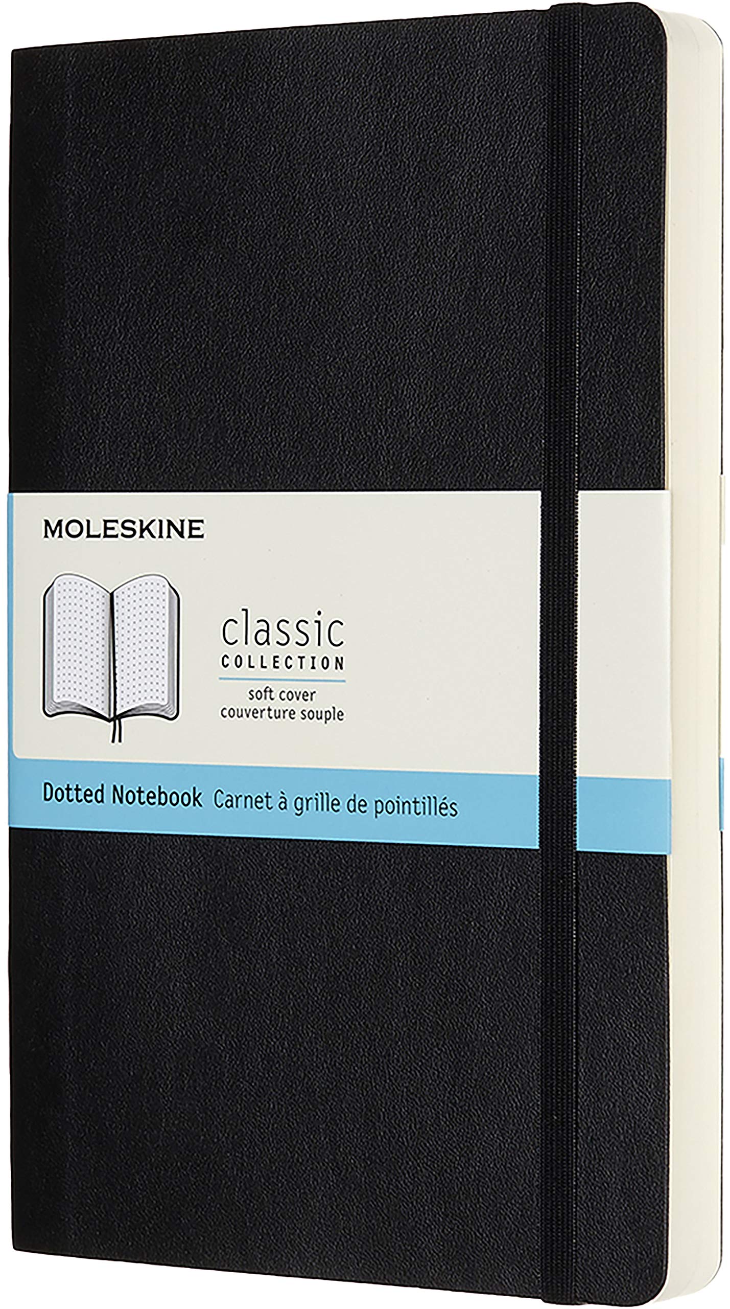 Moleskine Expanded Large Dotted Black Moleskine