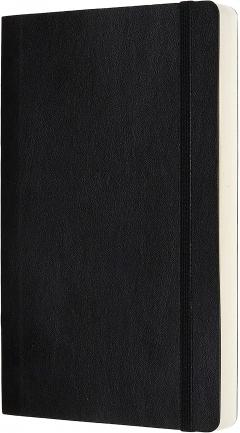 Carnet - Moleskine Classic - Soft Cover, Large, Dotted - Black