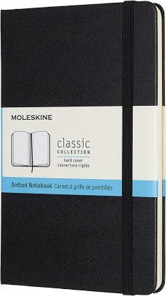 Carnet - Moleskine Medium Dotted - Black