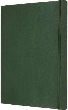 Carnet - Moleskine Classic - Soft Cover, X-Large, Ruled - Myrtle Green