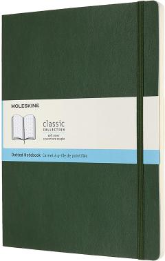 Carnet - Moleskine Extra Large Dotted - Myrtle Green