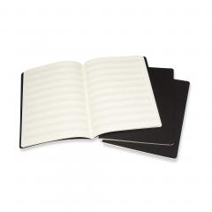 Set 3 caiete - Moleskine Art Music - Extra Large  - Black 