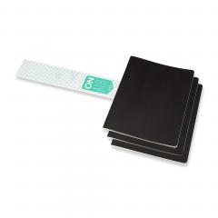Set 3 caiete - Moleskine Art Music - Extra Large  - Black 