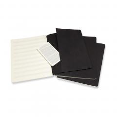 Set 3 caiete - Moleskine Art Music - Extra Large  - Black 