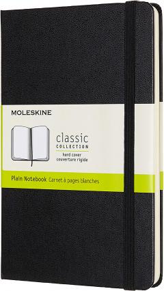Carnet - Moleskine Medium Plain - Black