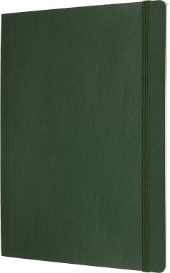 Carnet - Moleskine Classic - X-Large, Soft Cover, Plain - Myrtle Green