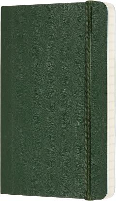 Carnet - Moleskine Classic - Soft Cover, Pocket, Ruled - Myrtle Green