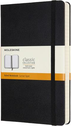 Carnet - Moleskine Expanded Large Ruled - Black