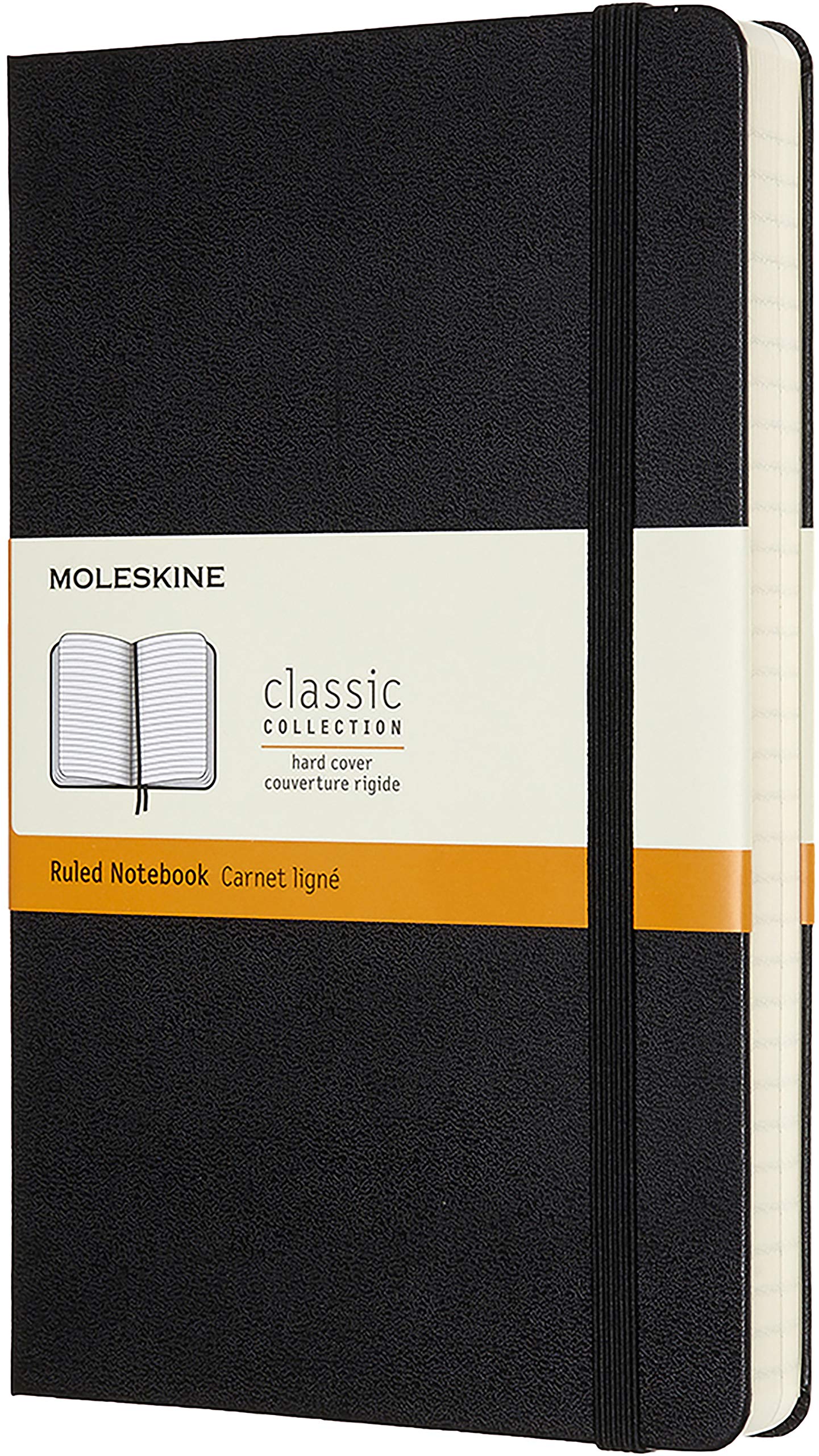 Moleskine Expanded Large Ruled Black Moleskine