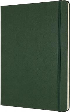 Carnet - Moleskine Classic - Extra Large, Ruled, Hard Cover - Myrtle Green