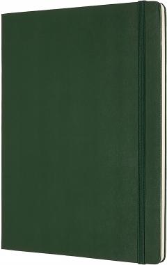 Carnet - Moleskine Classic - Extra Large, Plain, Hard Cover - Myrtle Green