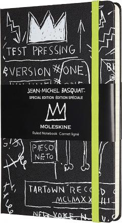 Carnet - Moleskine Large Ruled - Basquiat Limited Edition