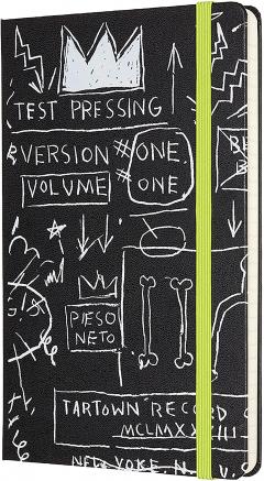 Carnet - Moleskine Large Ruled - Basquiat Limited Edition