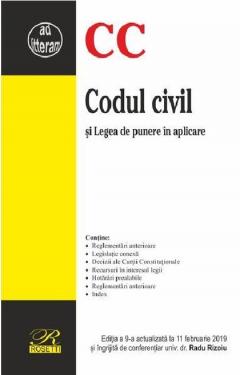 Codul civil si Legea de punere in aplicare