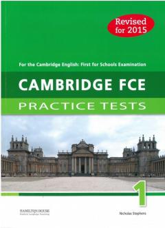 Coperta cărții Cambridge FCE Practice Tests 1