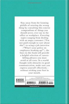 Knock Knock What Not to Say