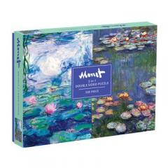 Puzzle - Monet 500 piece double sided puzzle