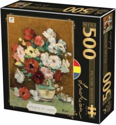 Puzzle - Pictori romani - Luchian - Anemone - 500 piese