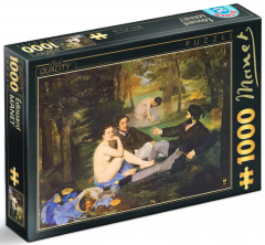Puzzle 1000 piese - Edouard Manet - The Luncheon on the Grass
