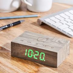 Ceas cu alarma - Flip Click Clock - Ash