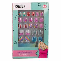 Set unghii false - Artificial Nails Self-Adhesive (doua modele - pret pe bucata)