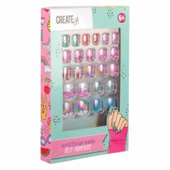 Set unghii false - Artificial Nails Self-Adhesive (doua modele - pret pe bucata)