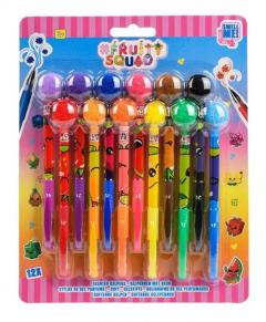 Set 12 pixuri parfumate cu puf 