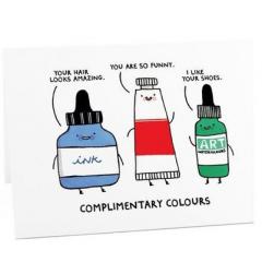 Felicitare - Complementary Colours OHH Deer