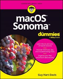 Coperta cărții macOS Sonoma For Dummies