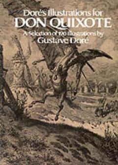 Coperta cărții Dore's Illustrations for "Don Quixote"