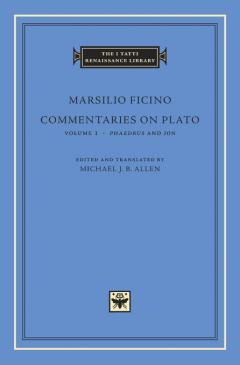 Coperta cărții Commentaries on Plato. Volume I