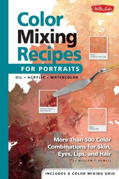 Coperta cărții Color Mixing Recipes for Portraits