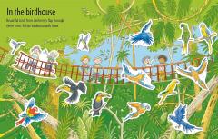 First Sticker Book Zoo