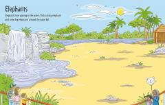 First Sticker Book Zoo