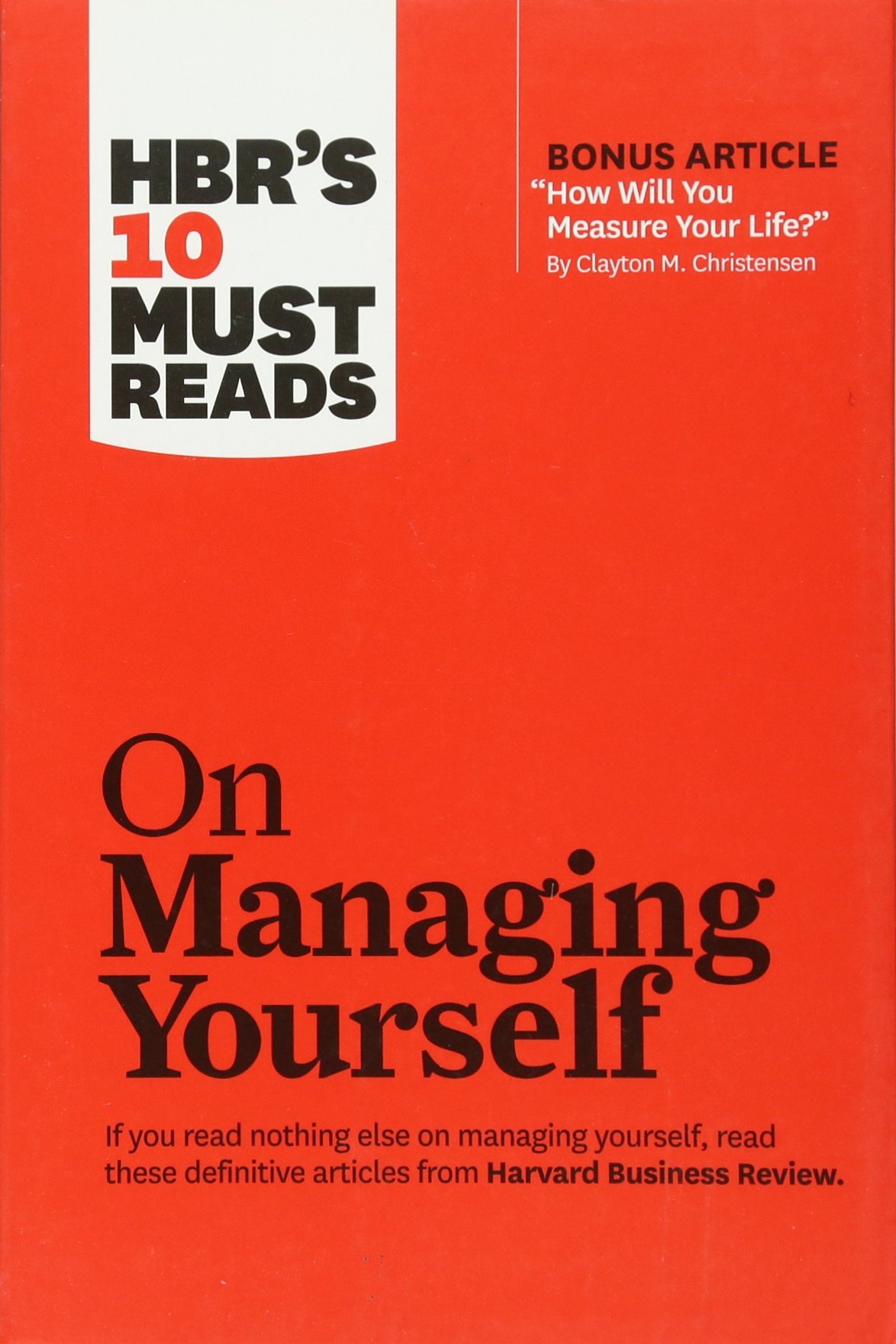 On Managing Yourself