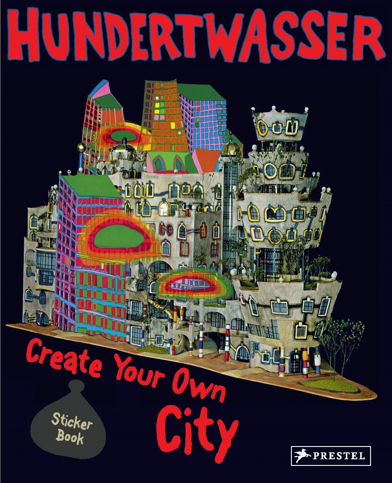 Hundertwasser Create You Own City Sticker Book