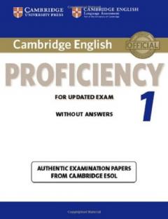 Cambridge English Proficiency 1