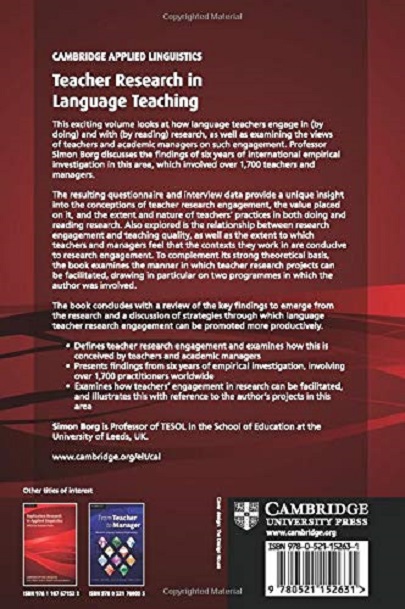 Teacher Research in Language Teaching - Simon Borg