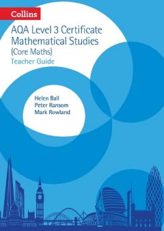 Coperta cărții AQA Level 3 Mathematical Studies Teacher Guide