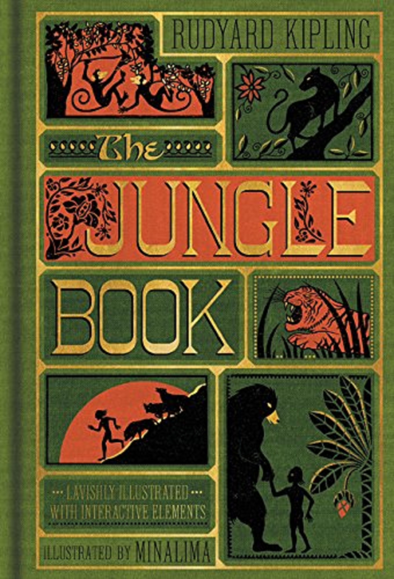 Jungle Book (Illustrated with Interactive Elements)