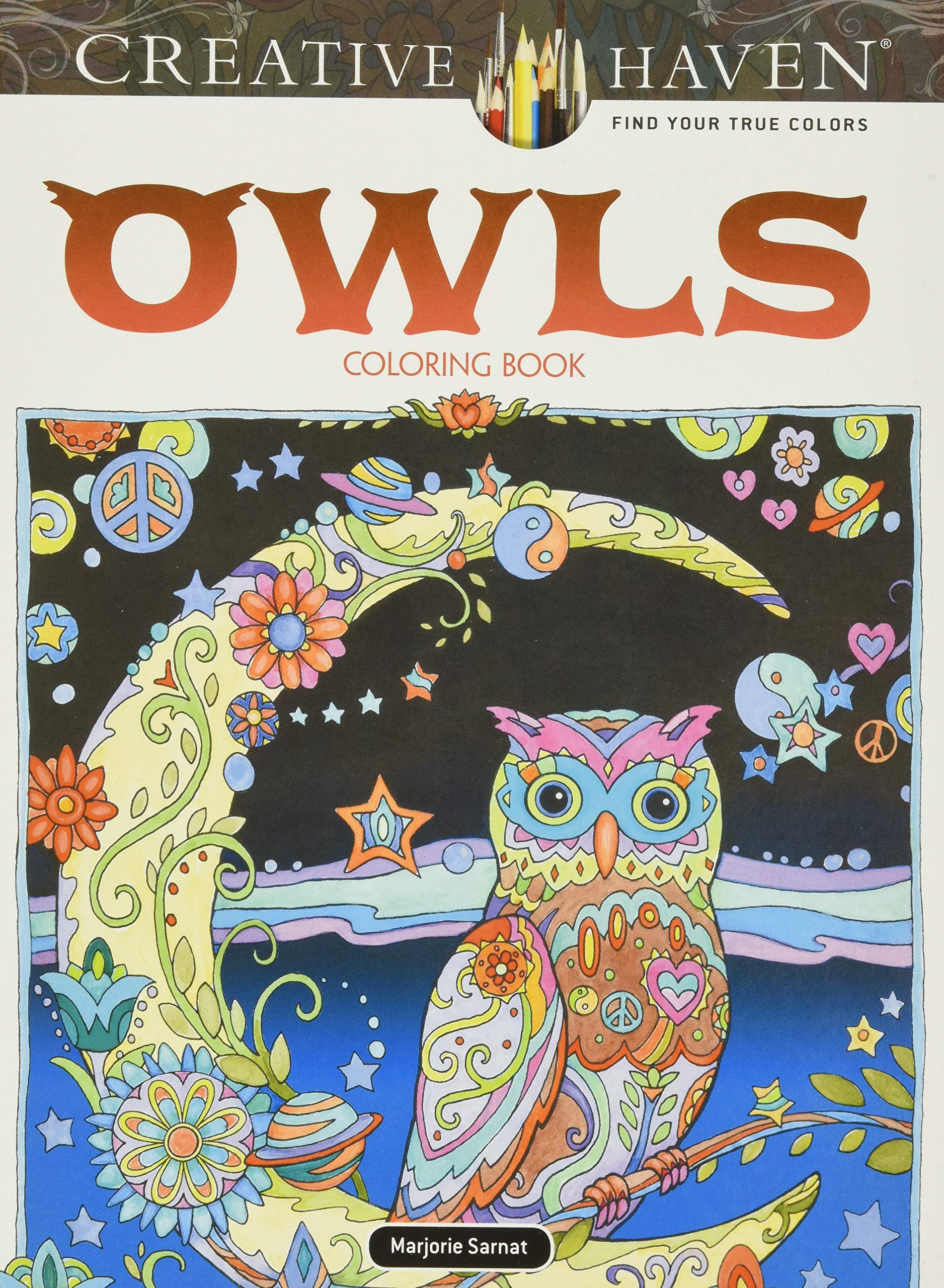 Owls Coloring Book