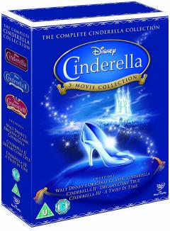 Cinderella 1 2 & 3 Boxset DVD