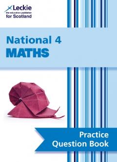 Coperta cărții National 4 Maths Practice Question Book