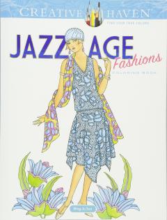 Jazz Age Fashions Coloring Book