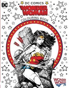 Coperta cărții Wonder Woman Colouring Book