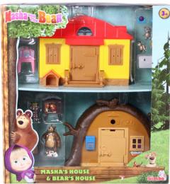 Set papusi - Casa Mashei si casa ursului