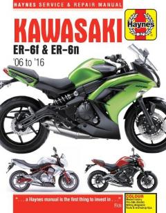 Coperta cărții Kawasaki Er-6F & Er-6N (06 - 16)