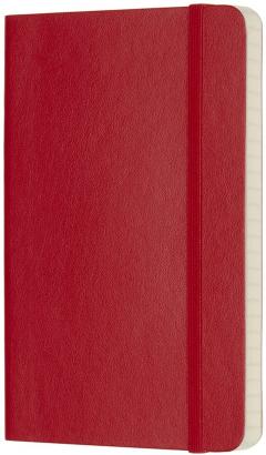 Carnet - Moleskine Classic - Pocket, Soft Cover, Squared - Scarlet Red