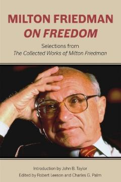 Coperta cărții Milton Friedman on Freedom